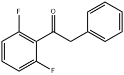 1-(2,6-DIFLUOROPHENYL)-2-PHENYL-1-ETHANONE 化学構造式