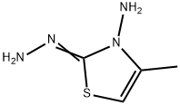 2(3H)-Thiazolone,3-amino-4-methyl-,hydrazone(9CI),465515-37-1,结构式