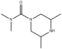 N,N,3,5-TETRAMETHYL-1-PIPERAZINECARBOXAMIDE,465530-93-2,结构式