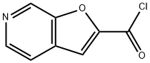 Furo[2,3-c]pyridine-2-carbonyl chloride (9CI) Struktur