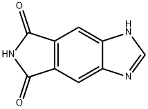 Pyrrolo[3,4-f]benzimidazole-5,7(1H,6H)-dione (9CI) Struktur