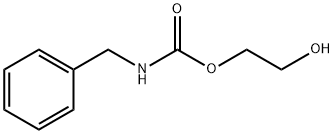 ベンジルカルバミド酸2-ヒドロキシエチル 化学構造式