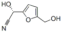2-Furanacetonitrile, alpha-hydroxy-5-(hydroxymethyl)-, (alphaS)- (9CI) Structure