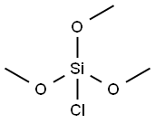 Trimethoxychlorosilane Struktur