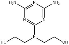 2-[(4,6-diamino-1,3,5-triazin-2-yl)-(2-hydroxyethyl)amino]ethanol|