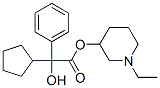 Phenylcyclopentylglycolic acid 1-ethyl-3-piperidinyl ester|
