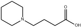 4-ピペリジノ酪酸 化学構造式
