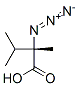 Butanoic acid, 2-azido-2,3-dimethyl-, (2S)- (9CI) 结构式