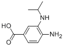 4-氨基-3-(异丙基氨基)苯甲酸,467235-04-7,结构式