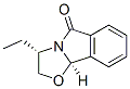 Oxazolo[2,3-a]isoindol-5(9bH)-one, 3-ethyl-2,3-dihydro-, (3S,9bR)- (9CI) Structure