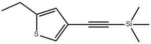 Silane, [(5-ethyl-3-thienyl)ethynyl]trimethyl- (9CI) Structure