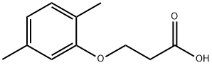 3-(2,5-DIMETHYL-PHENOXY)-PROPIONIC ACID 结构式