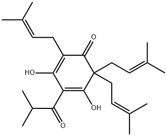 类蛇麻酮, 468-27-9, 结构式
