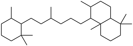 Decahydro-1,1,4a,6-tetramethyl-5-[4-methyl-6-(2,2,6-trimethylcyclohexyl)hexyl]naphthalene|