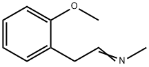 Methanamine, N-[2-(2-methoxyphenyl)ethylidene]- (9CI) Structure
