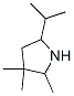Pyrrolidine, 2,3,3-trimethyl-5-(1-methylethyl)- (9CI) 结构式