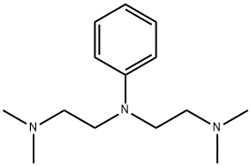 N-[2-(ジメチルアミノ)エチル]-N',N'-ジメチル-N-フェニル-1,2-エタンジアミン 化学構造式