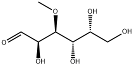 3-O-メチル-D-ガラクトース 化学構造式