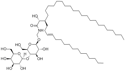 ガングリオシドGA3 化学構造式