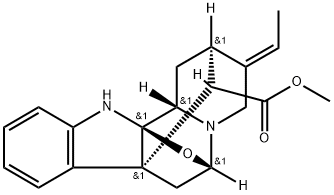 鸭脚树叶碱, 4684-32-6, 结构式
