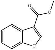 Benzofuran-3-carboxylic acid methyl ester Struktur