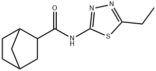 Bicyclo[2.2.1]heptane-2-carboxamide, N-(5-ethyl-1,3,4-thiadiazol-2-yl)- (9CI)|