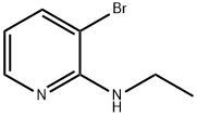 3-ブロモ-N-エチルピリジン-2-アミン 化学構造式