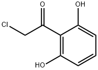 Ethanone, 2-chloro-1-(2,6-dihydroxyphenyl)- (9CI) Struktur