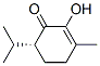 2-Cyclohexen-1-one,2-hydroxy-3-methyl-6-(1-methylethyl)-,(6R)-(9CI) 结构式