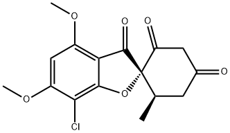 GRISEOFULVIC ACID, 469-54-5, 结构式