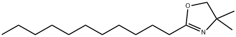 4,4-ジメチル-2-ウンデシル-2-オキサゾリン 化学構造式