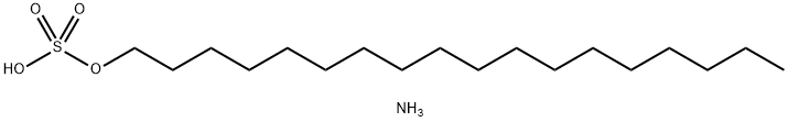 十八烷基硫酸酯铵,4696-46-2,结构式