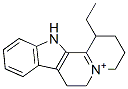 1-ethyl-1,2,3,4,6,7-hexahydroindolo(2,3-a)quinolizinium Structure