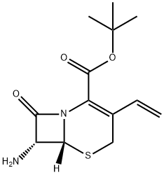7-AMino-3-vinyl-3-cepheM-4-carboxylic Acid tert-Butyl Ester,46962-26-9,结构式