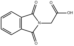 邻苯二甲酰甘氨酸, 4702-13-0, 结构式