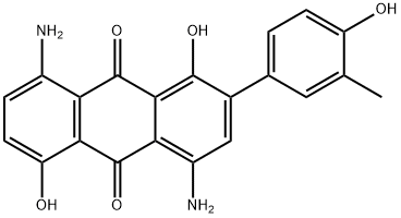 4,8-diamino-1,5-dihydroxy-2-(4-hydroxy-3-methylphenyl)anthraquinone|