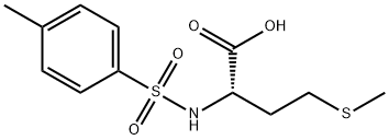 2-(4-甲基苯磺酰氨基)-4-(甲基硫烷基)丁酸, 4703-33-7, 结构式