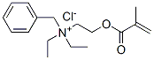 benzyldiethyl[2-[(2-methyl-1-oxoallyl)oxy]ethyl]ammonium chloride Struktur