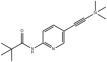 2,2-DIMETHYL-N-(5-TRIMETHYLSILANYLETHYNYL-PYRIDIN-2-YL)-PROPIONAMIDE