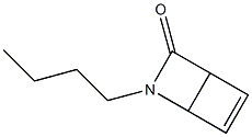 2-Azabicyclo[2.2.0]hex-5-en-3-one,2-butyl-,(-)-(9CI) 结构式