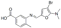 470682-70-3 Benzoic  acid,  3-[[[4-bromo-5-(dimethylamino)-2-furanyl]methylene]amino]-4-methyl-