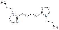 2,2'-(butane-1,4-diyl)bis[4,5-dihydro-1H-imidazol-1-ethanol]|