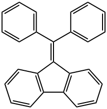 Benzhydrylidenefluorene структура