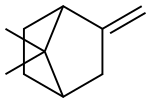 2-メチレン-7,7-ジメチルビシクロ[2.2.1]ヘプタン 化学構造式