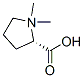 (2S)-1,1-ジメチル-2-カルボキシラトピロリジン-1-イウム 化学構造式