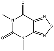 4,6-Dimethyl[1,2,5]thiadiazolo[3,4-d]pyrimidine-5,7(4H,6H)-dione Struktur