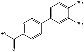 4-(3,4-Diaminophenyl)benzoic acid 结构式