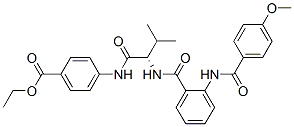 471259-47-9 Benzoic acid, 4-[[(2S)-2-[[2-[(4-methoxybenzoyl)amino]benzoyl]amino]-3-methyl-1-oxobutyl]amino]-, ethyl ester (9CI)