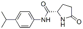 2-Pyrrolidinecarboxamide,N-[4-(1-methylethyl)phenyl]-5-oxo-,(2S)-(9CI),471915-73-8,结构式