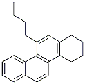 11-ブチル-1,2,3,4-テトラヒドロクリセン 化学構造式